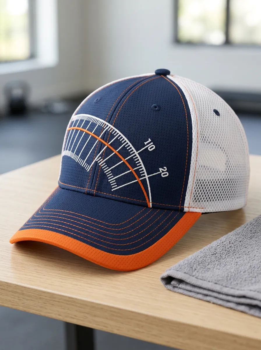 Men's Football Fan Yard Line Graphic Printed Cap