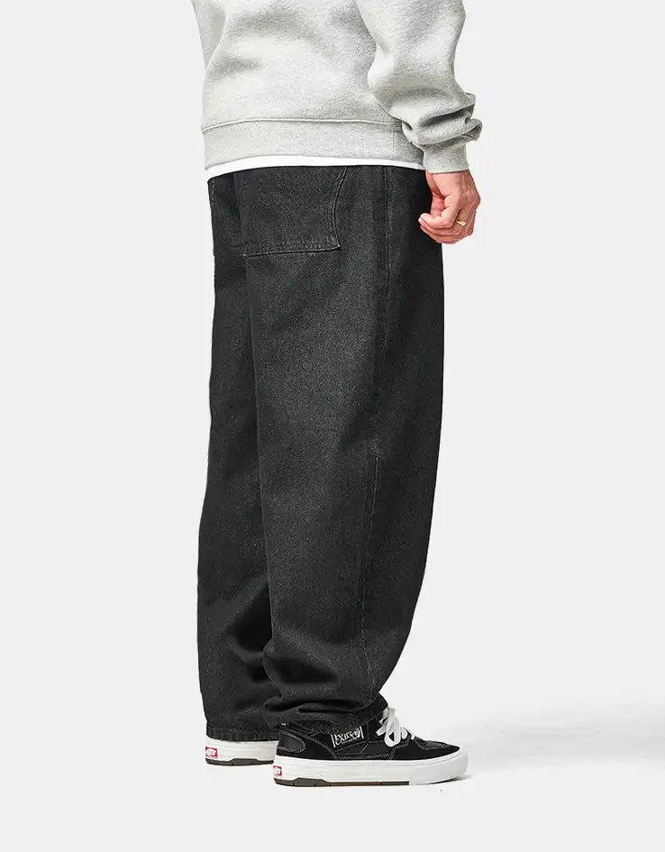 Men's Soft Washed Baggy Stretch Denim Jeans