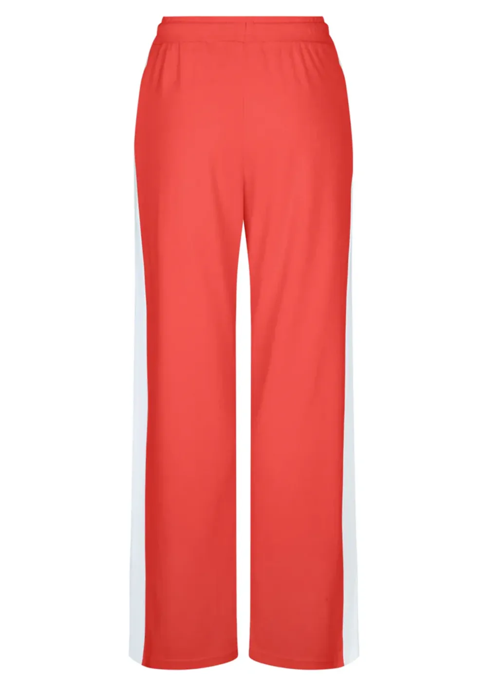 DRAWSTRING CONTRAST COLOR PANTS