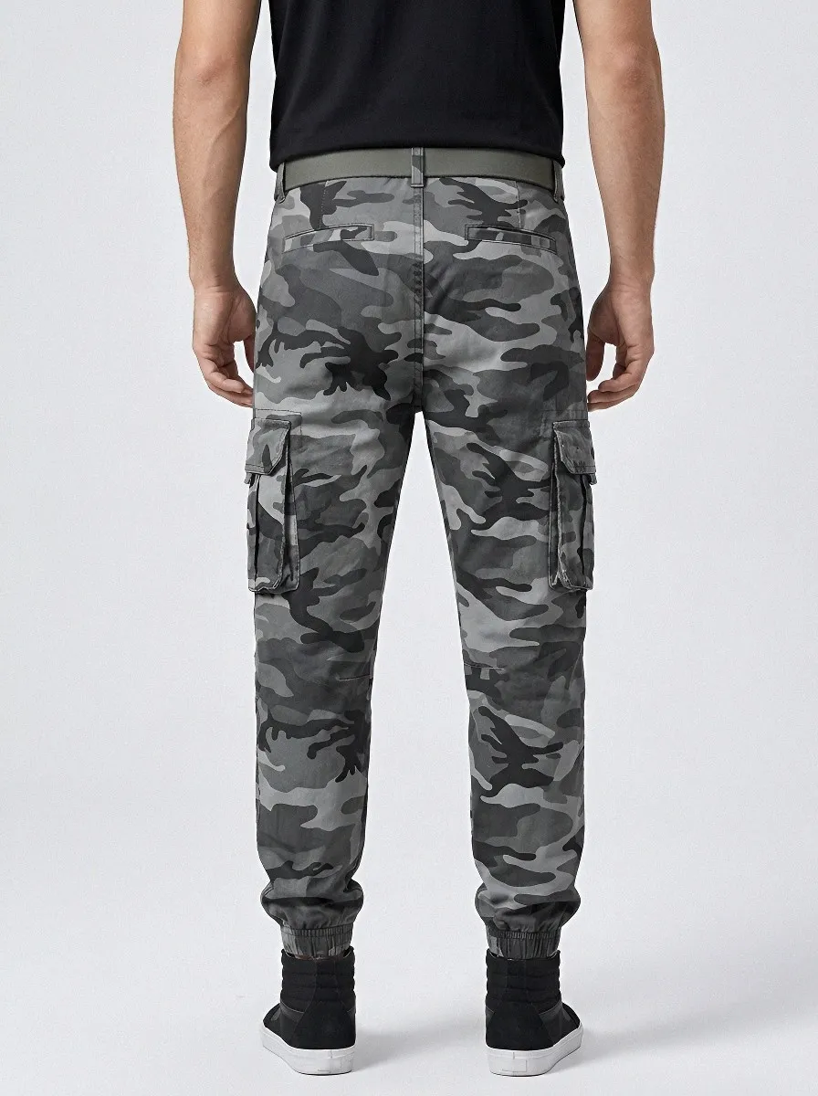 Urban Streetwear Camouflage Cargo Pants