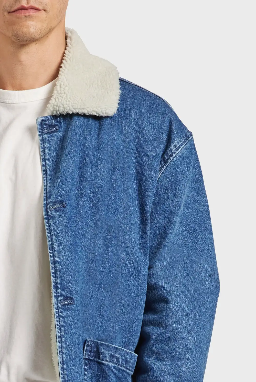 Oklahoma Denim Jacket-Mid wash