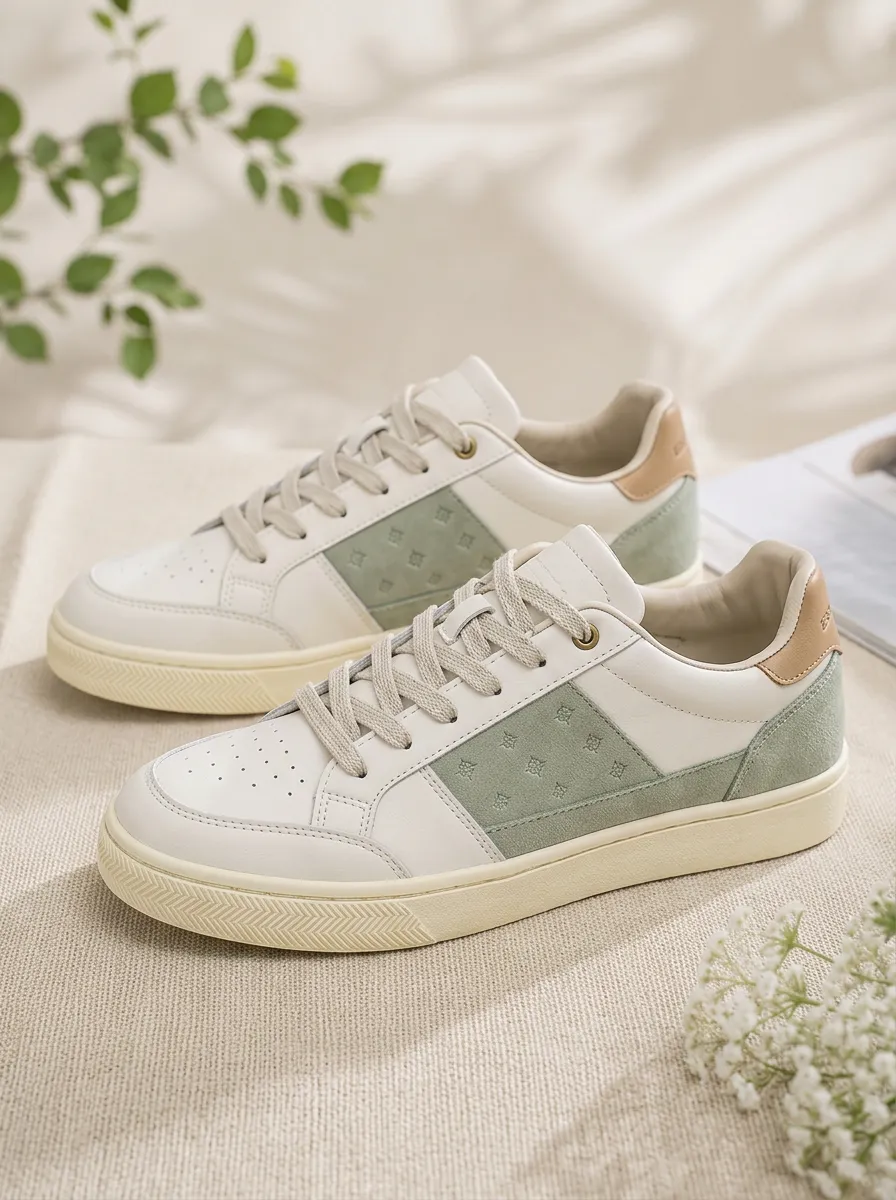 Men's Laid Back Casual Minimalist Patterned Everyday Skate Shoes