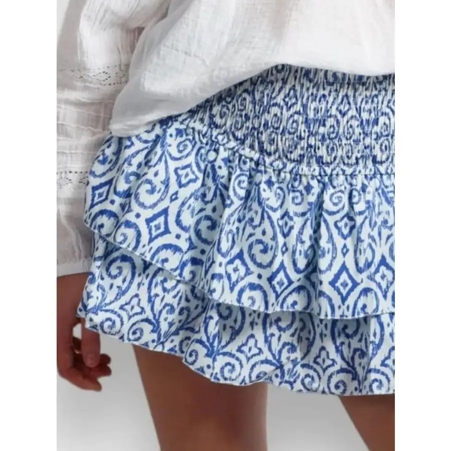 Layered Mini Skirt