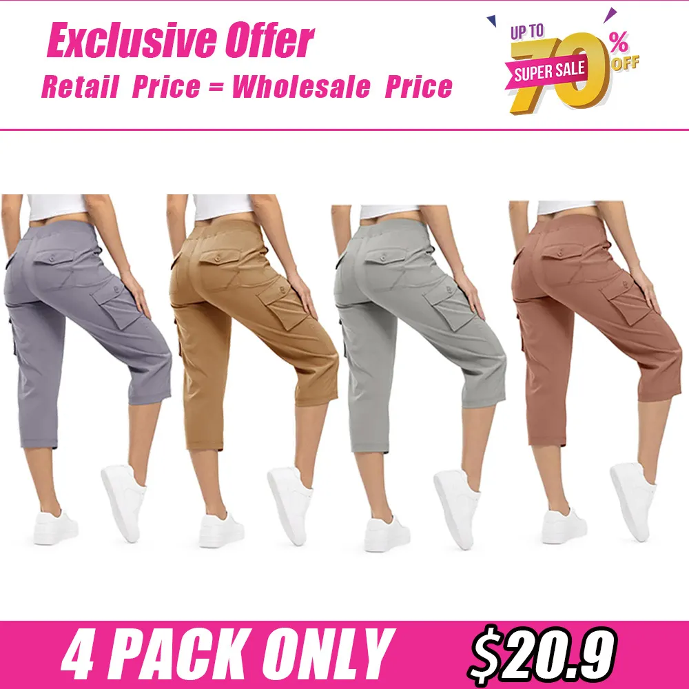 Women's Lightweight 3/4 Hiking Pants
