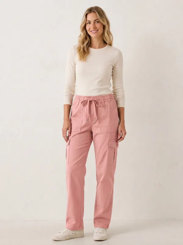 Women's Minimal Cargo Pocket Cargo Cargo Work Pants