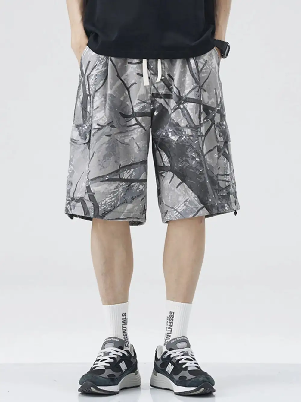Men's Knee Length Cargo Shorts for Summer Wear for Daily Wear