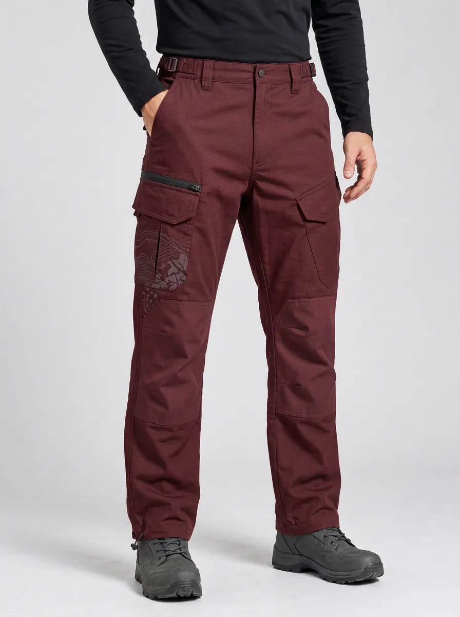 Unisex Trailcraft Topographic Map Tactical Work Pants