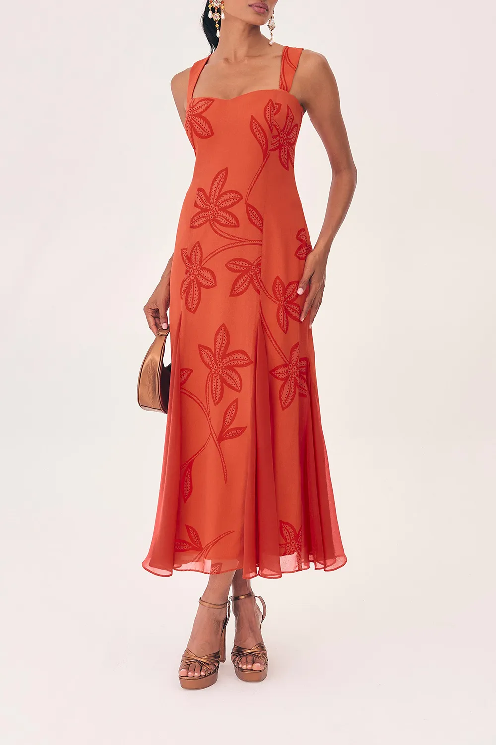 Women's five-leaf Dress