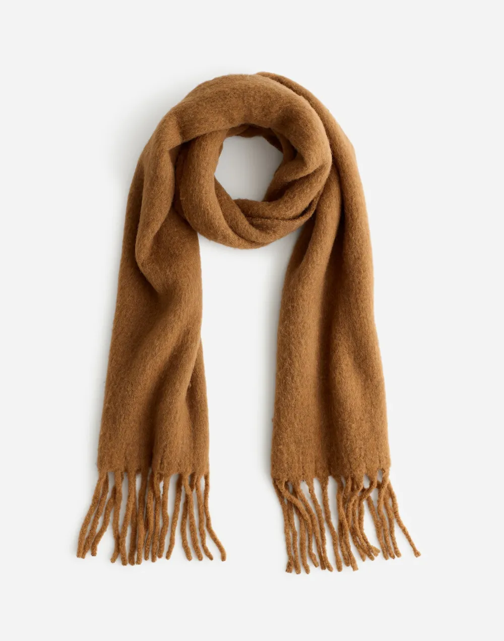 Camel Alpaca-Blend Scarf