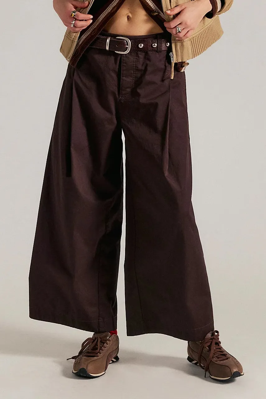 Women's Relaxed Office Wide Leg Pants