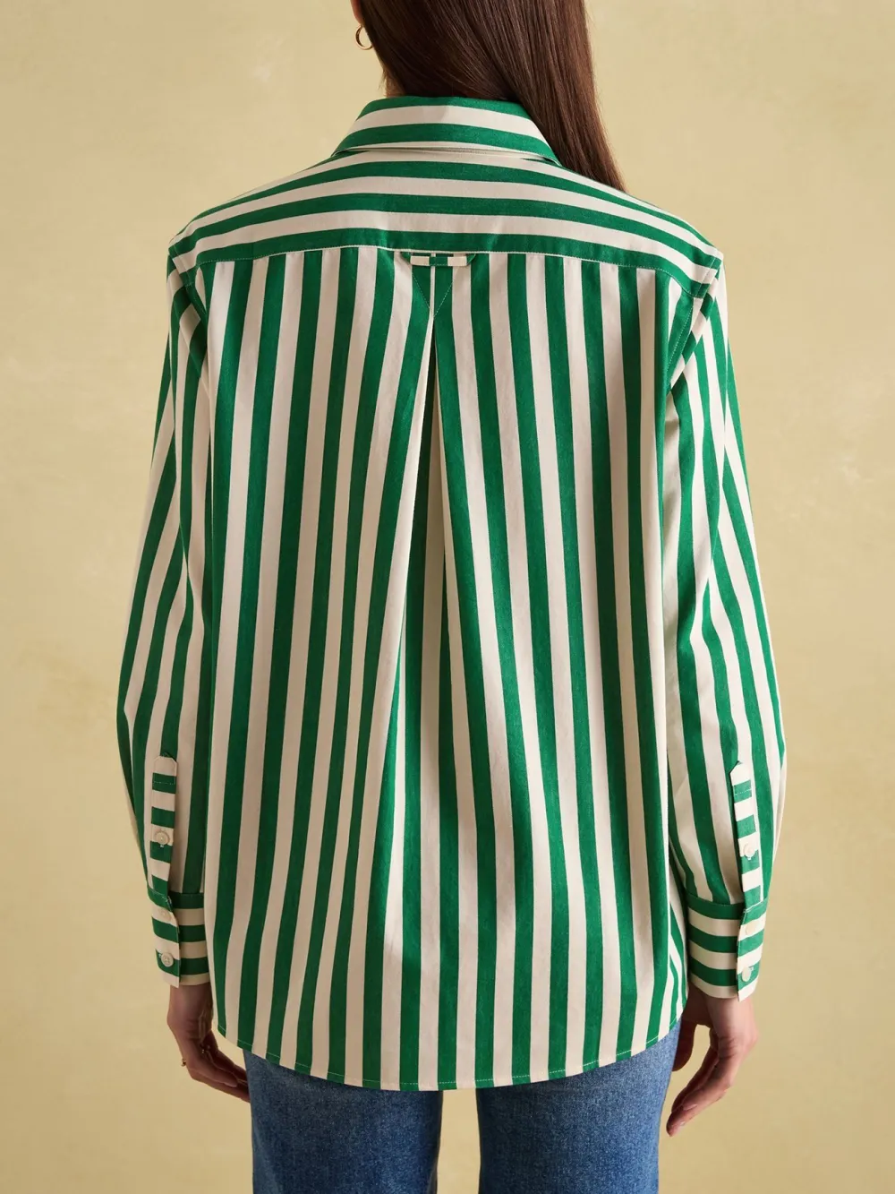 Daily Red & Cream Stripe Shirt