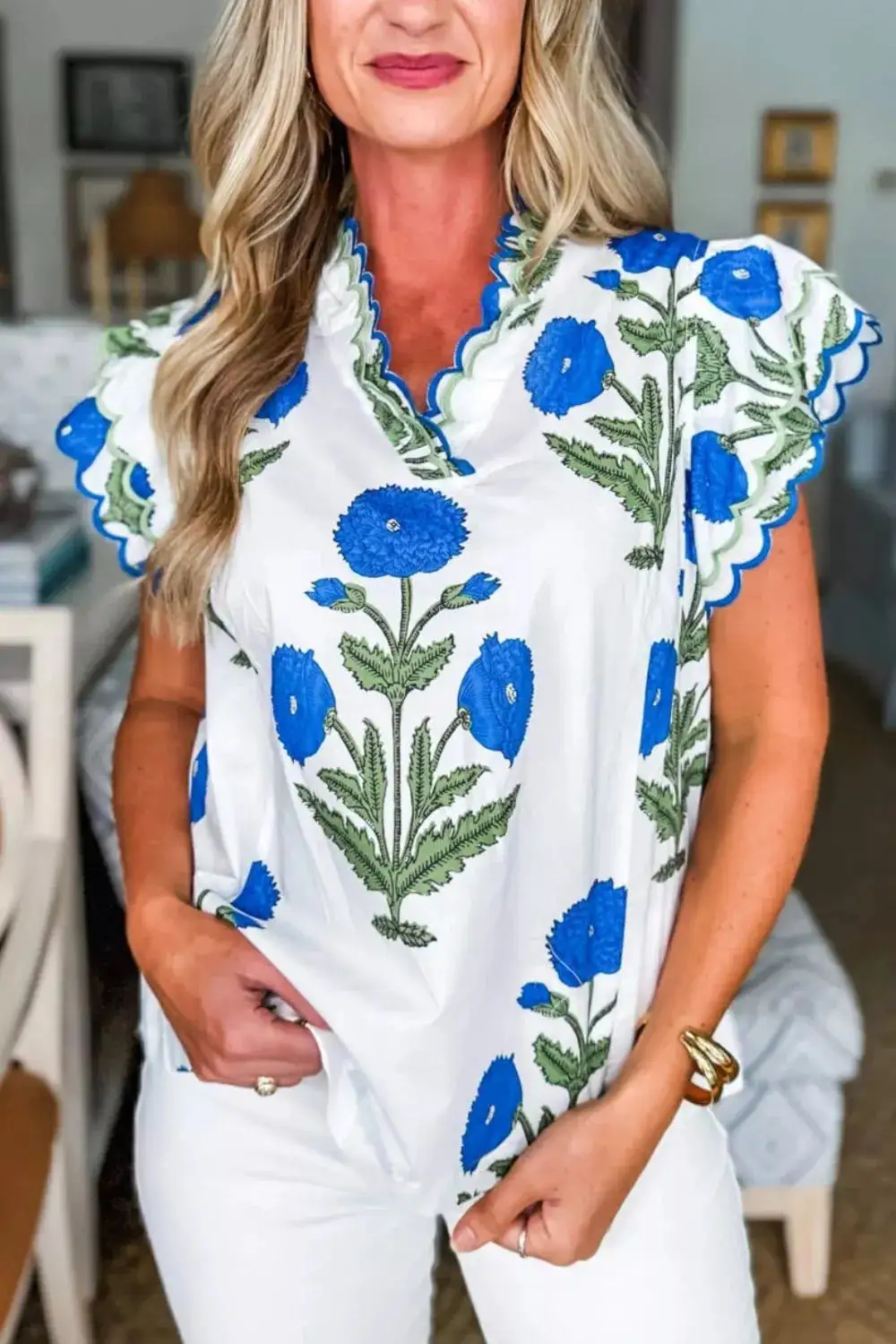 Everyday V-Neck Blouse