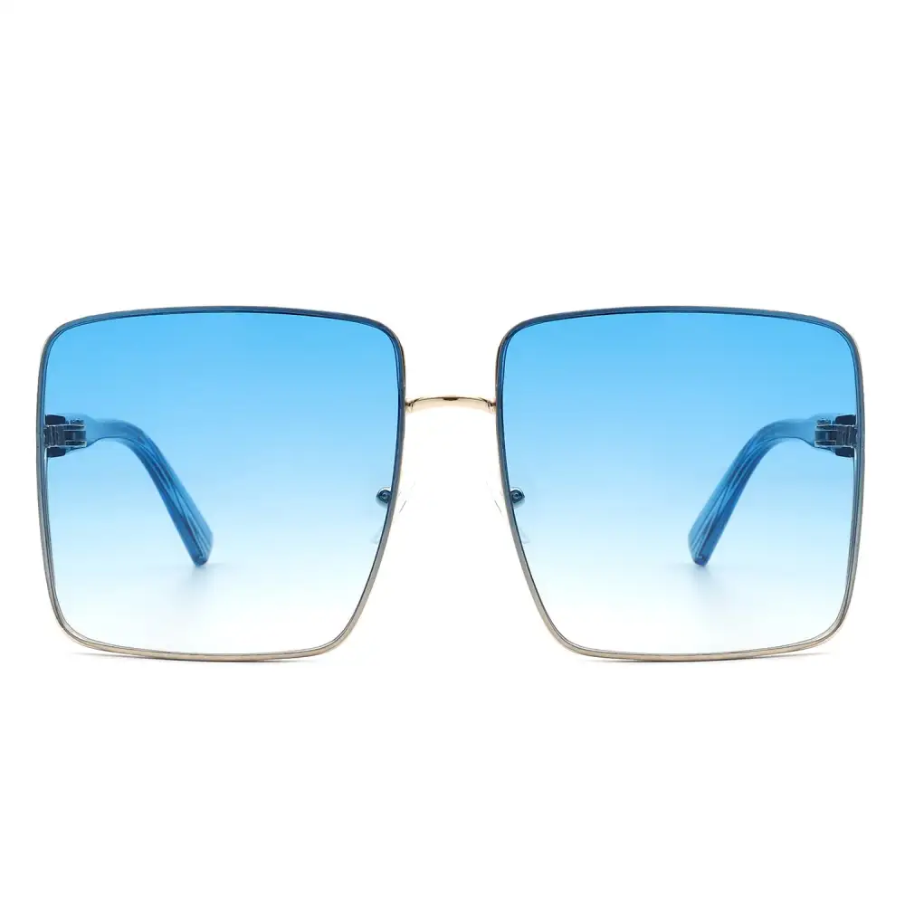 Minimal Square Frame Sunglasses