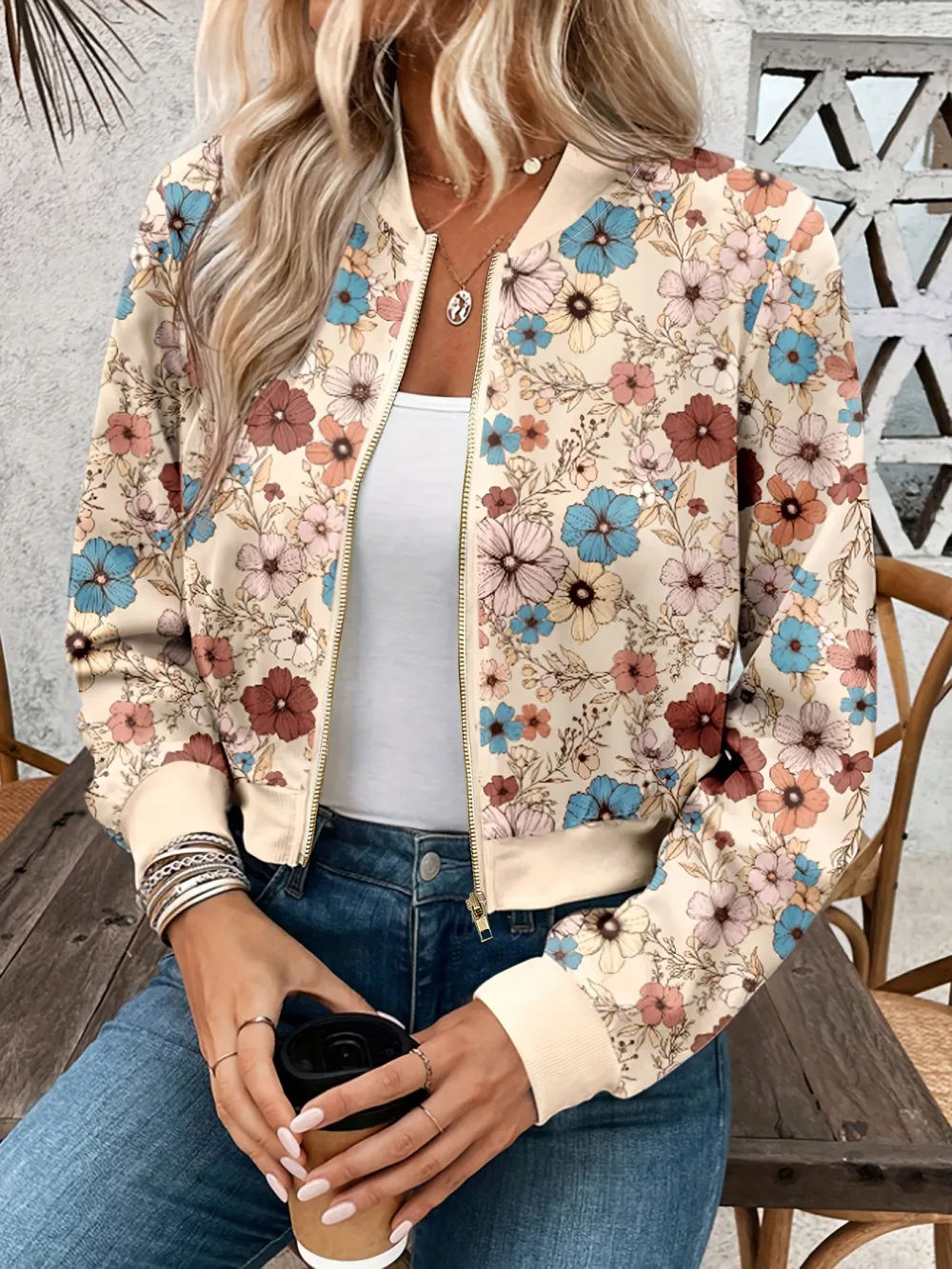 9PACK-Women's Fashion Lace Casual Jacket