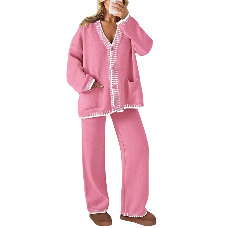 Women's two-piece winter knitted set[CLEARANCE ONLY FOR TODAY]