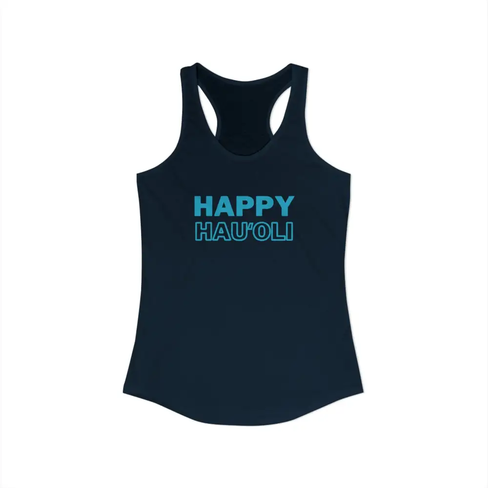 Happy Wordmark Racerback Tank