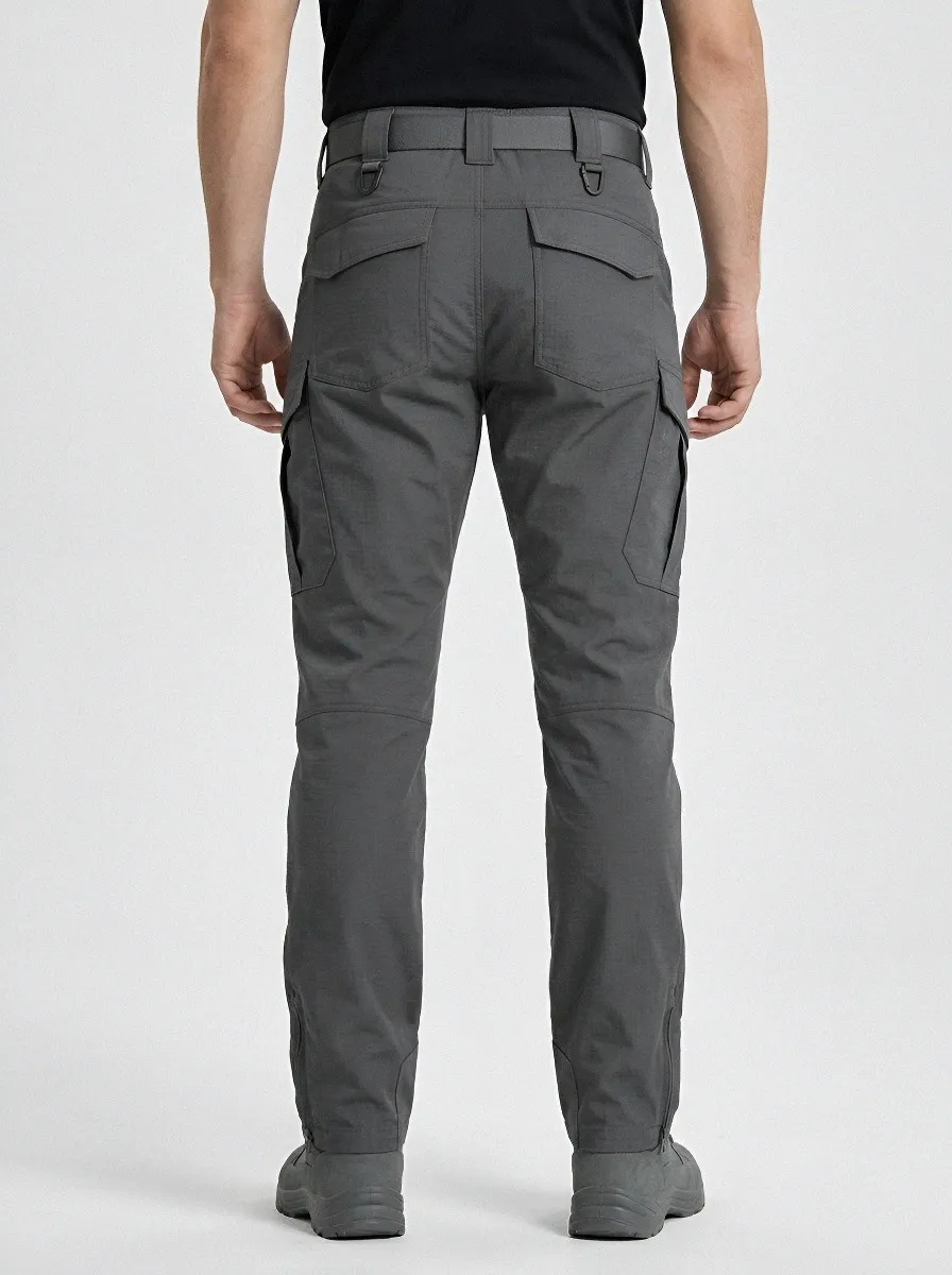 Men's Zip-Pocket Tactical Cargo Pants