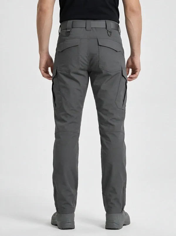 Men's Zip-Pocket Tactical Cargo Pants