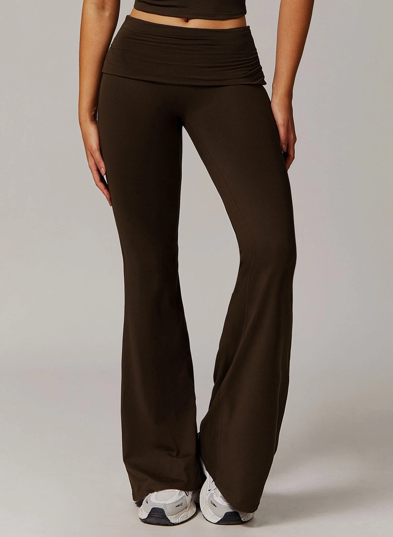 High Waist Flared Yoga Pants