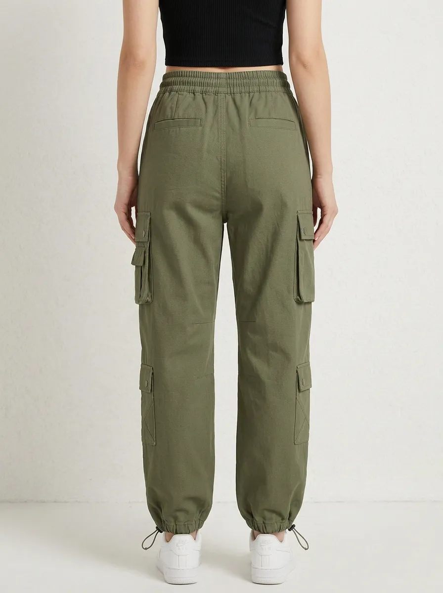 Functional Multi Pocket Style Women's Multi Pocket Cargo Pants
