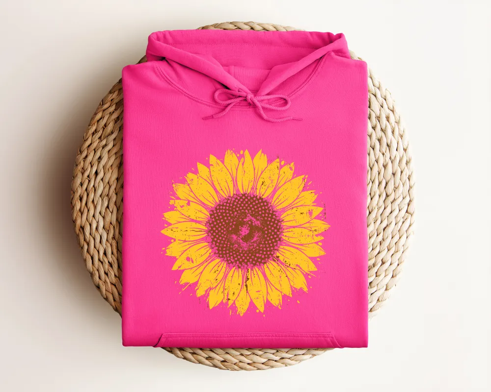 Sunflower Graphic Pullover Hoodie