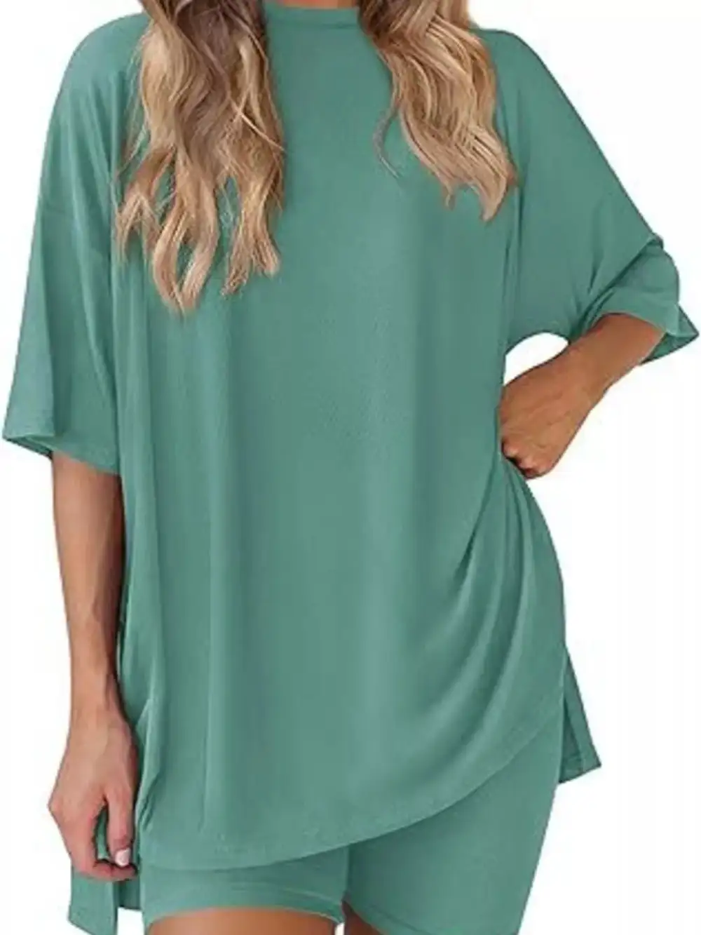 Half Sleeve T Shirt and Shorts Set
