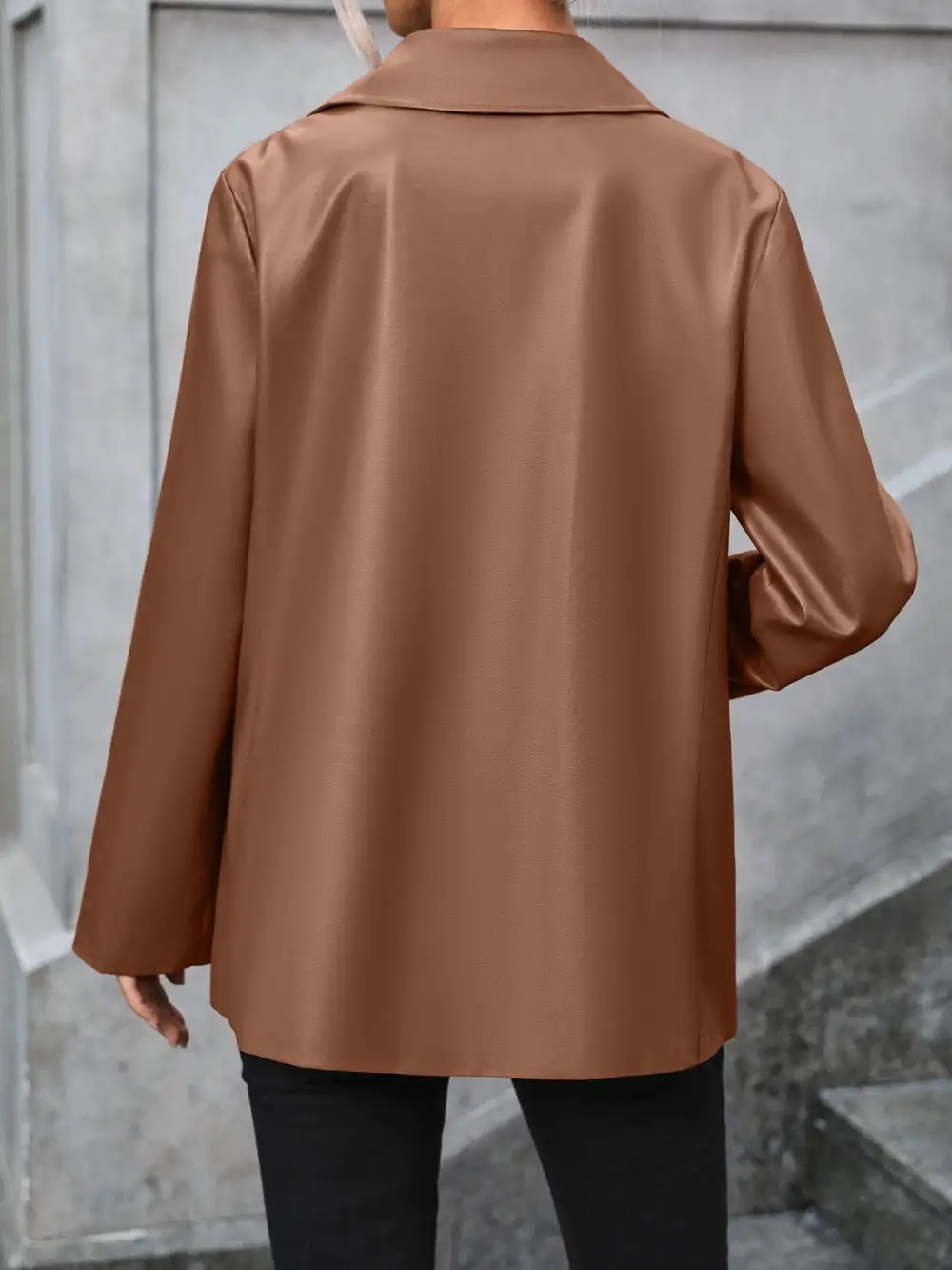 Refined Button-Up Blazer