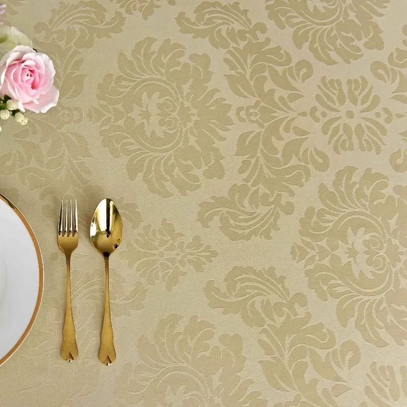 Elegant Jacquard Tablecloth