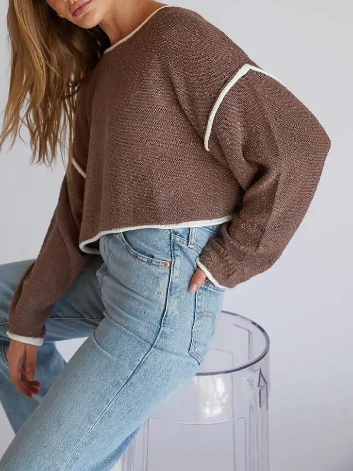 Commuting Style Knit Sweater
