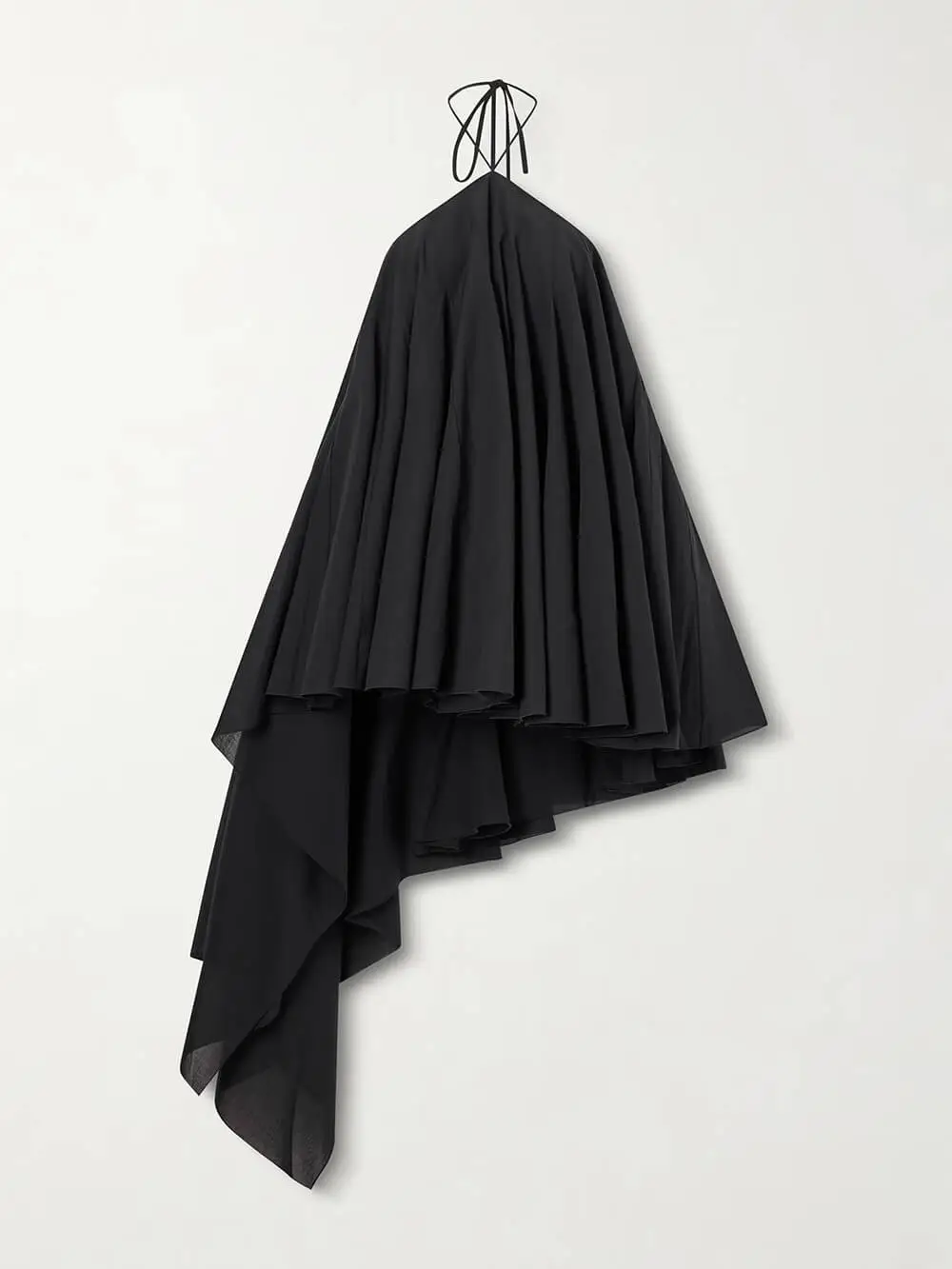 Asymmetrical Chiffon Crepe Elegant Mini Dress