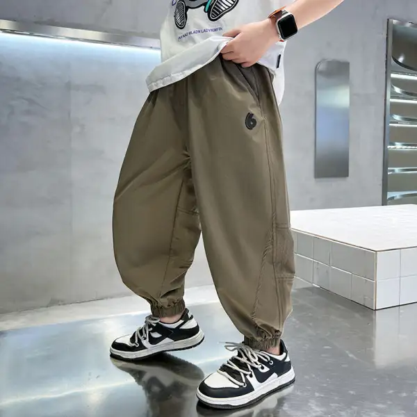 Men's Casual Cargo Pants with Practical Side Pockets