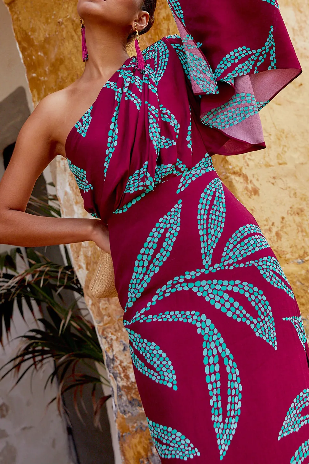 Women's Flower Maxi Dress