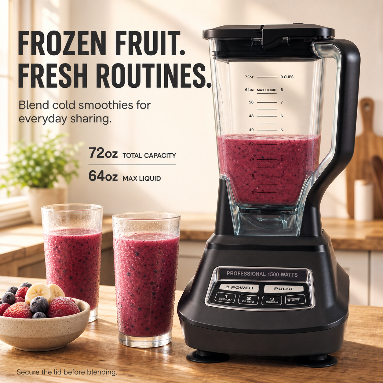 Blend Drinks. Prep Ingredients. Mix Dough. — product detail 2