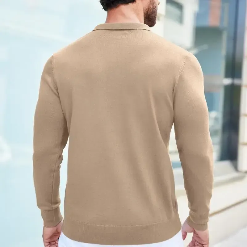 💥DON'T MISS OUT!⏰Men‘s Stretch Cotton Polo Slim-Fit Classic Knit Shirt🛒Final Day Clearance!🔥