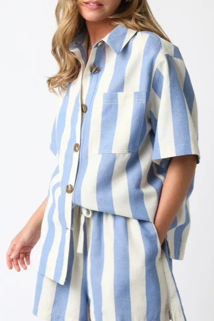 Signature Stripe Relaxed Set