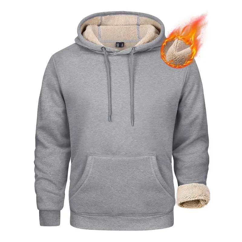 🧥🔥 Limited-Time Offer – 40% OFF! 🔥 Men's Heavy Sherpa Fleece Hoodie Built for Warmth. Made for Comfort. Perfect for Every Adventure