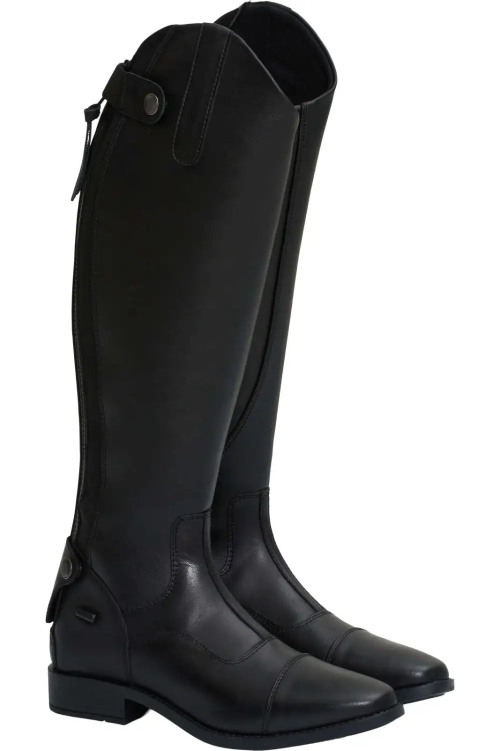 Heritage Faux Leather Riding Boots