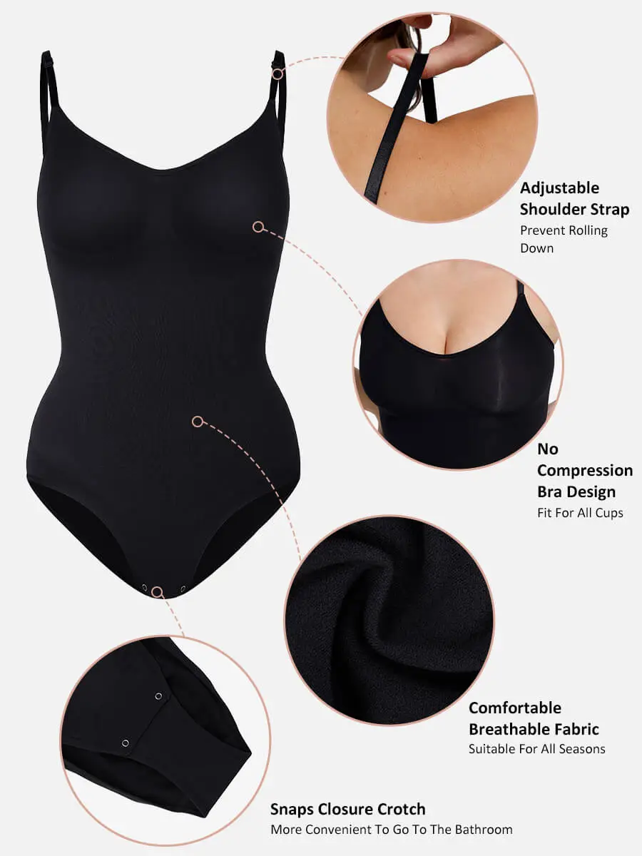 Seamless Supportive Shaping Bodysuit