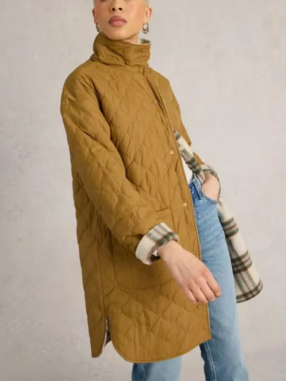 Reversible Check Coat