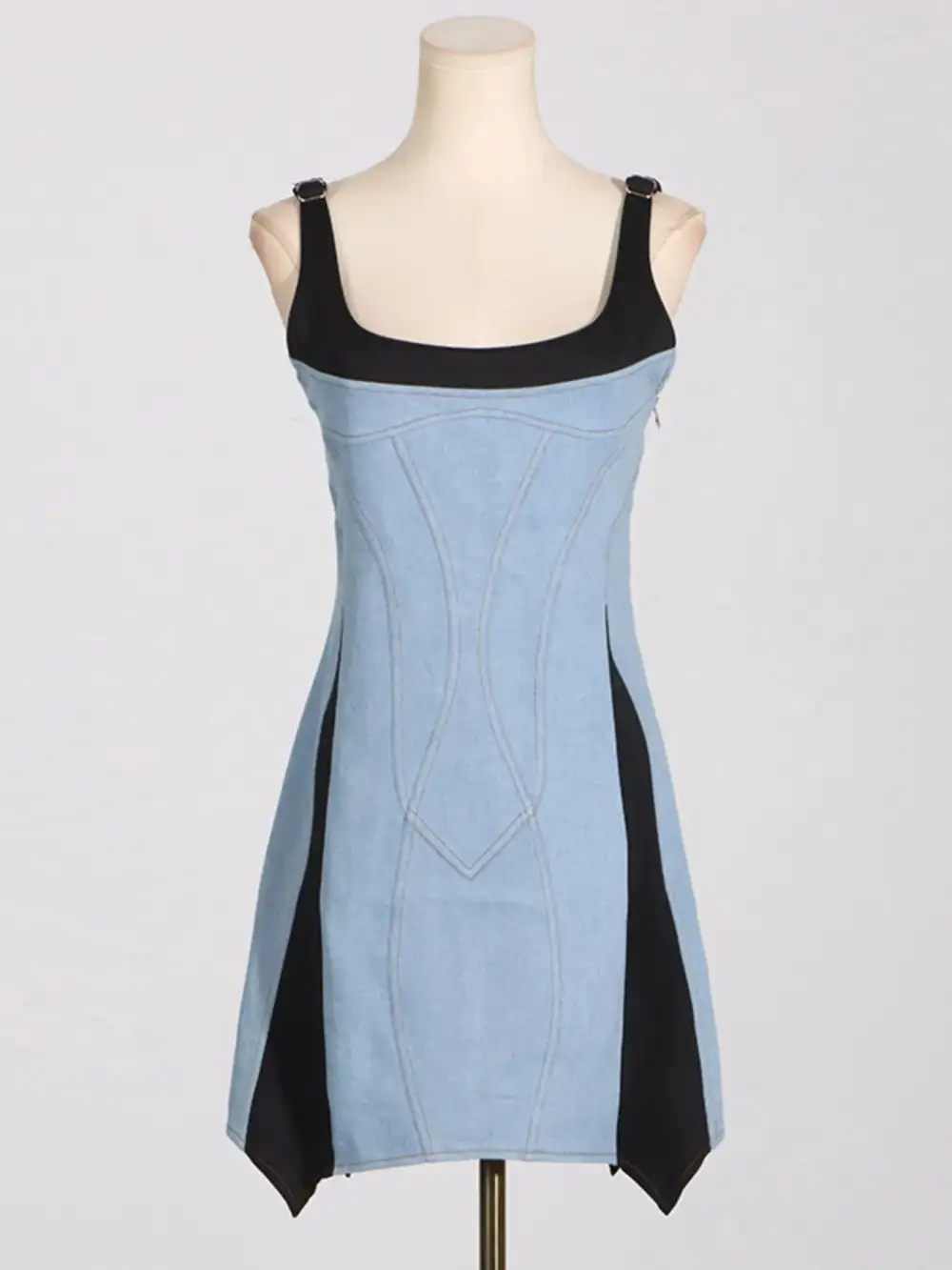 Comfort Fit Denim Dress