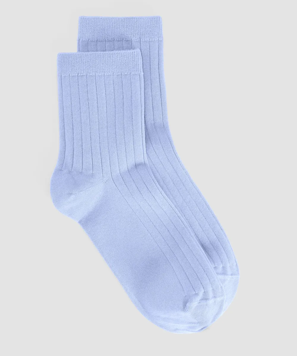 Casual Style Short Crew Sock