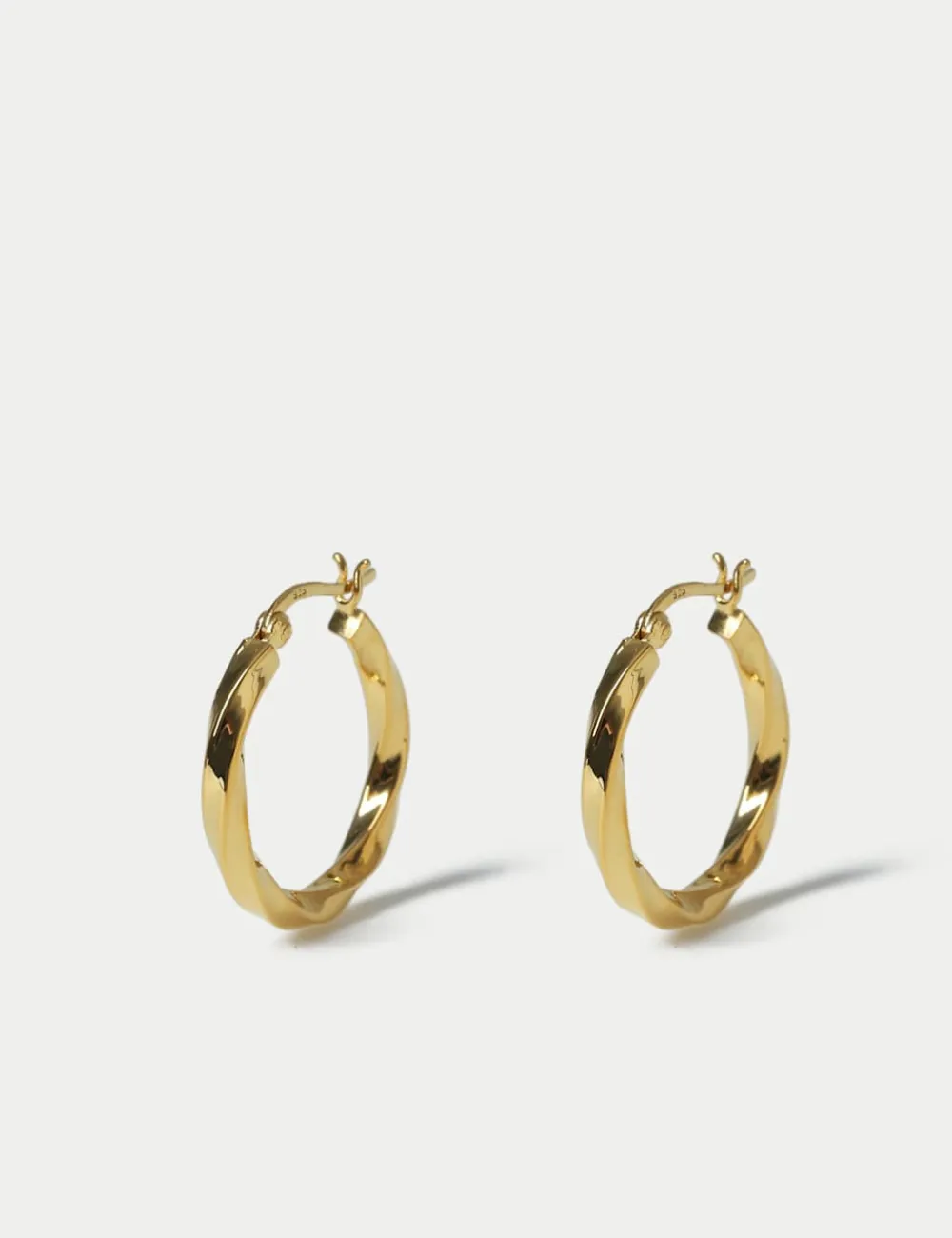 Twist Hoop Earrings