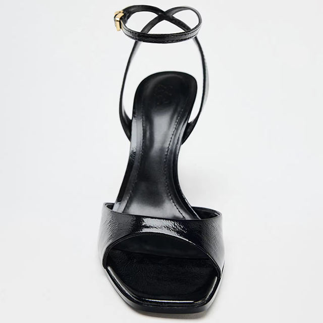 Velmira Square Toe Stiletto Sandals