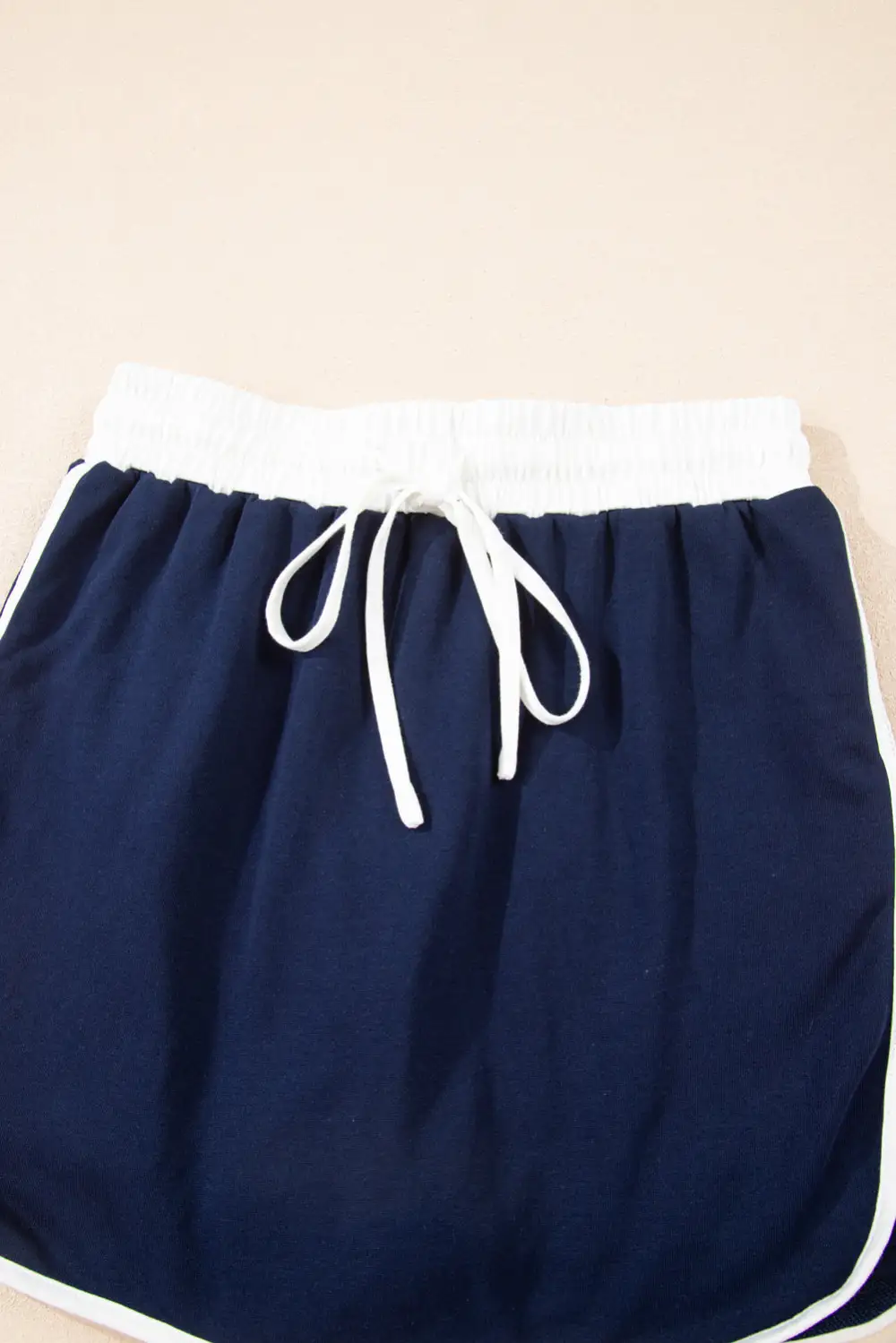 Fitted Printed Varsity Detail Coordinated Set