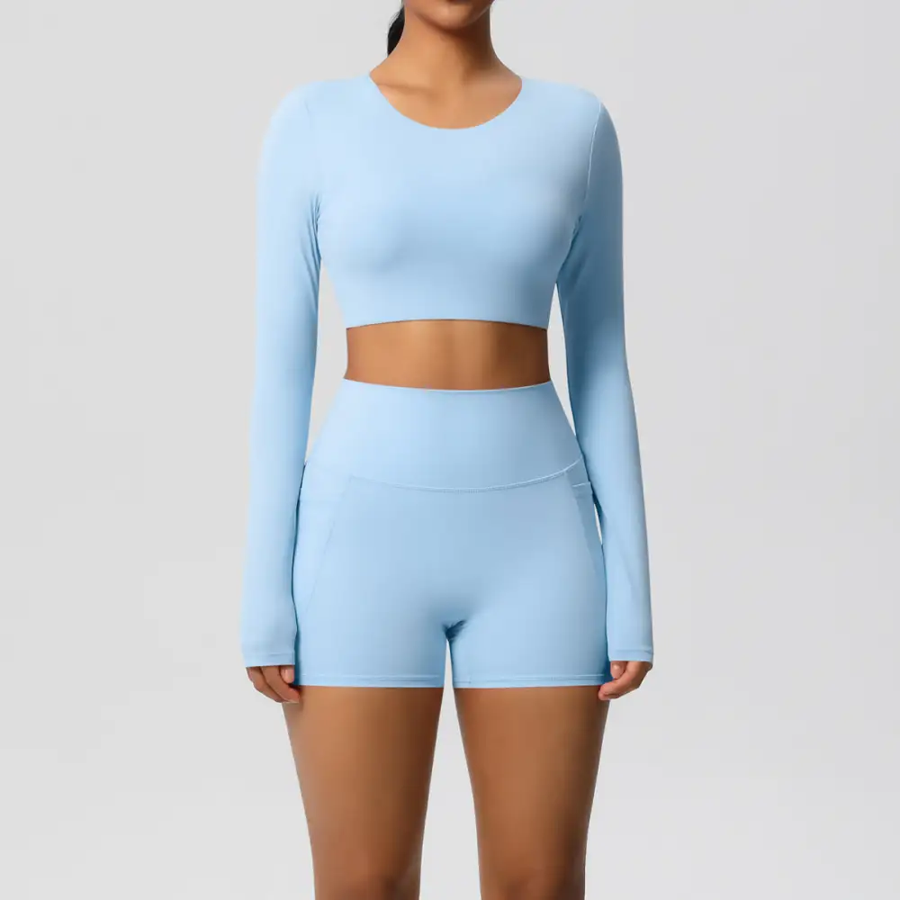 Brushed High-Waist Bra Active Set