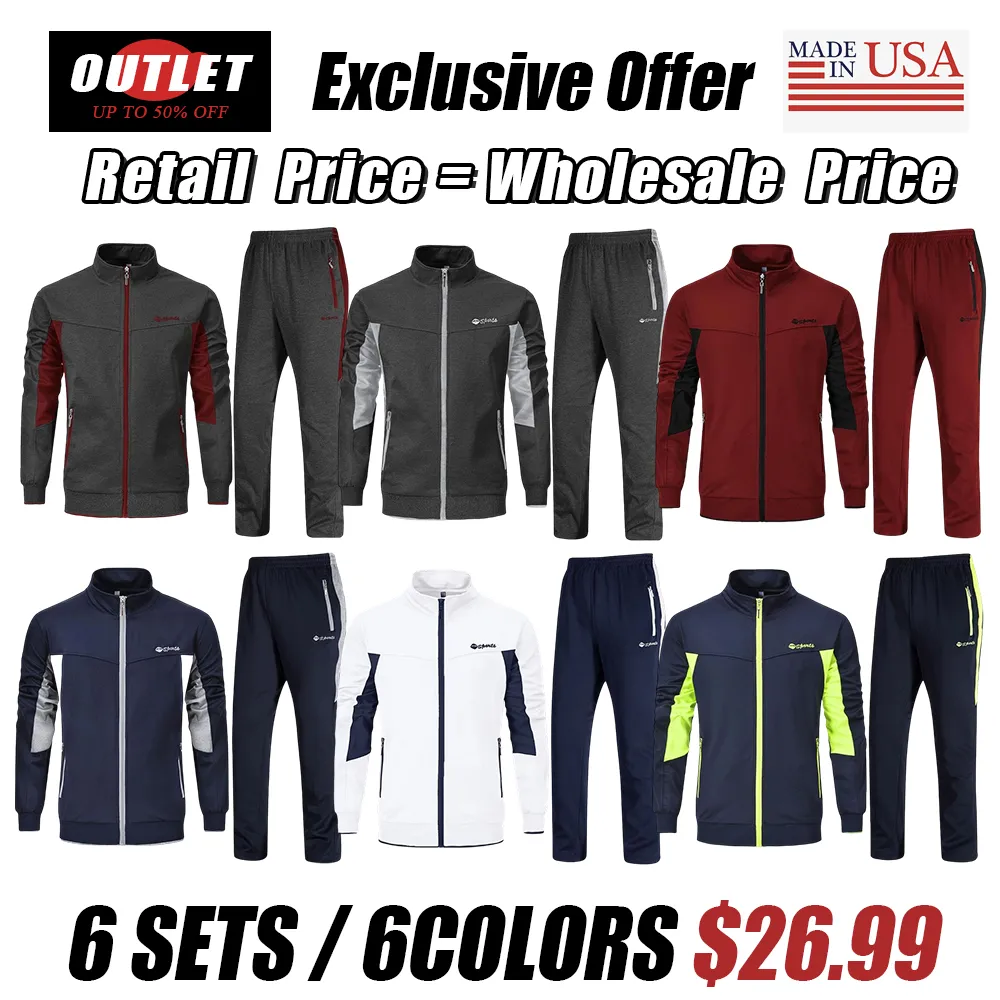 Men's Autumn/Winter Two-Piece Sports Suit