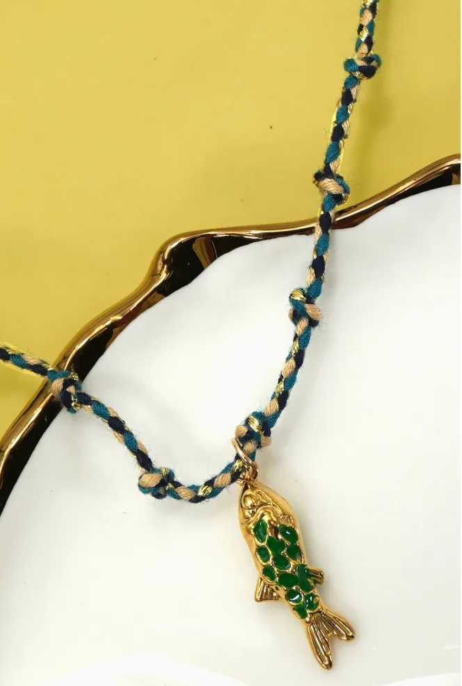 Classic Corded Charm Necklace