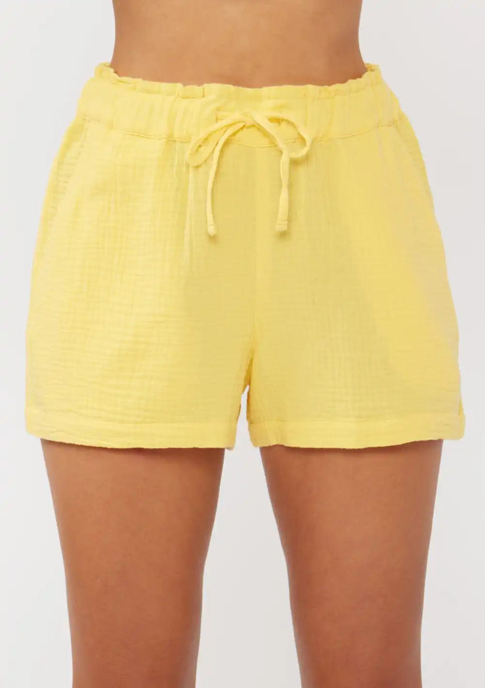 Drawstring Elasticated Waist Shorts