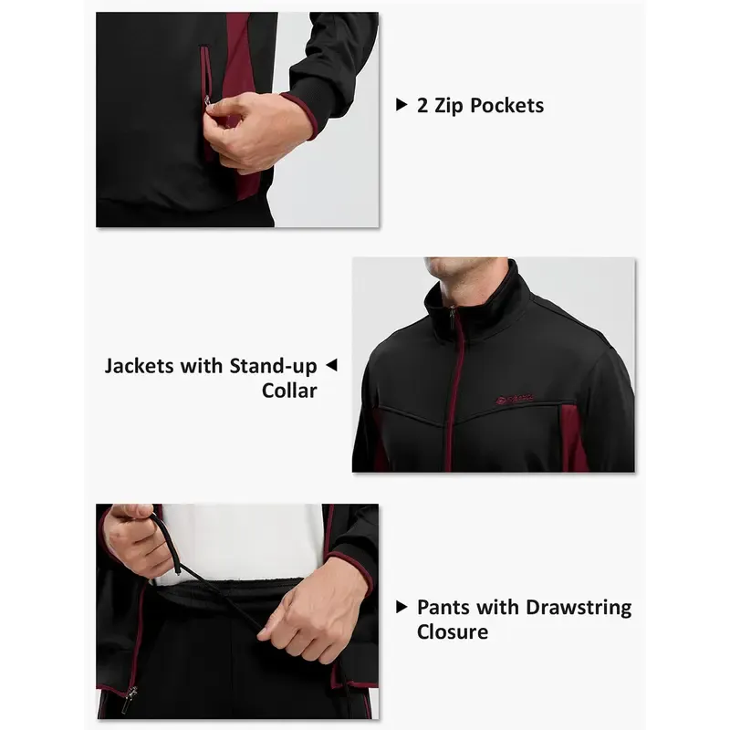 Men's Autumn/Winter Two-Piece Sports Suit