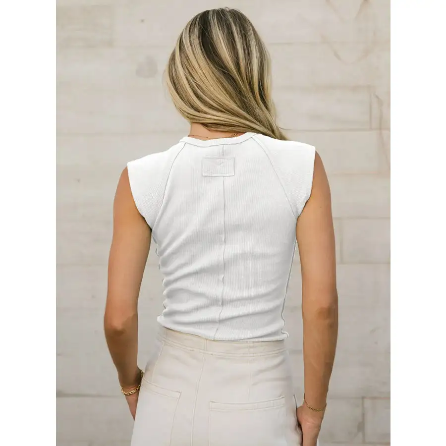 Simple Round Neck T-shirt